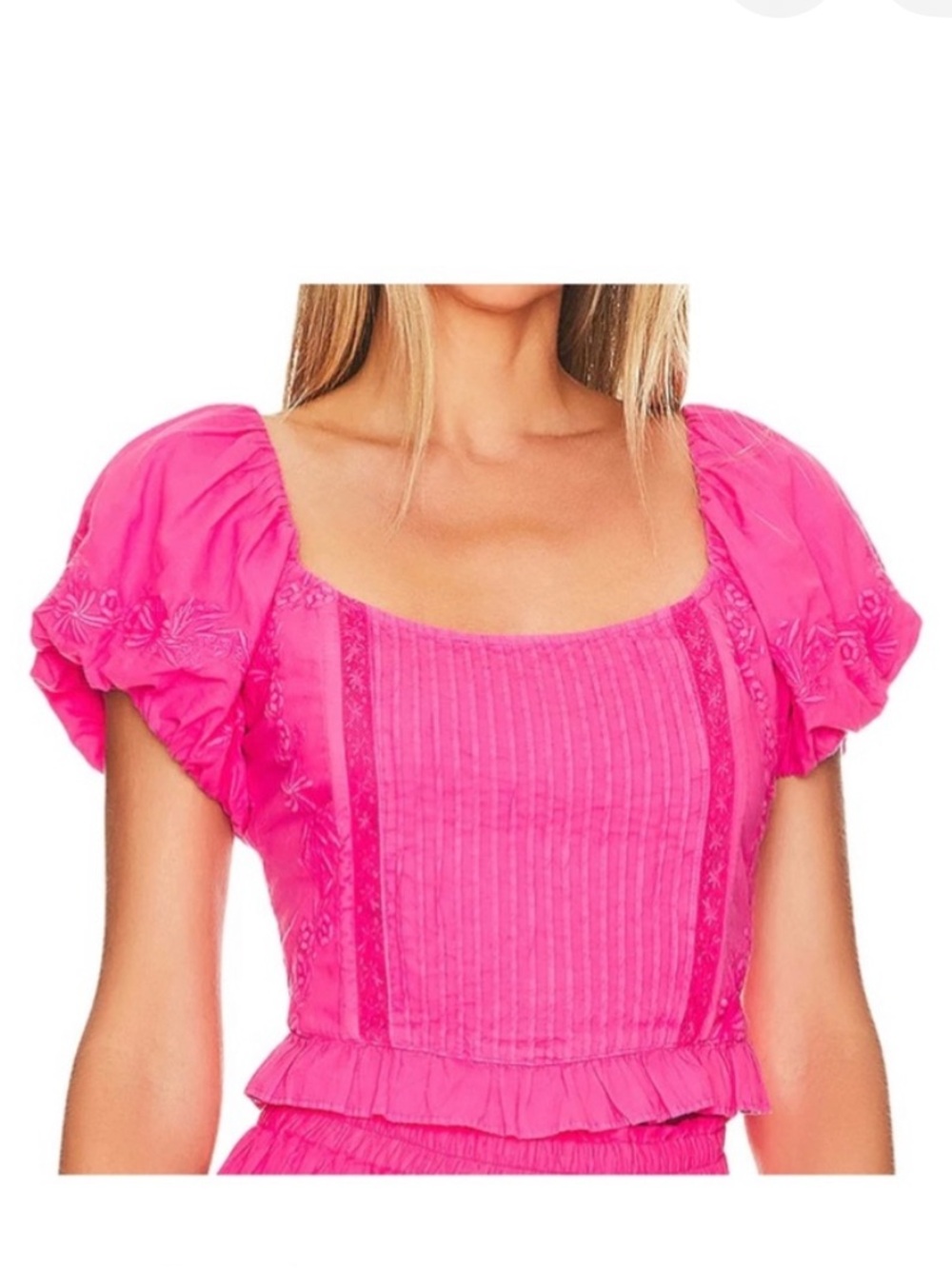NWT LoveShackFancy Breonna Top Sz 4